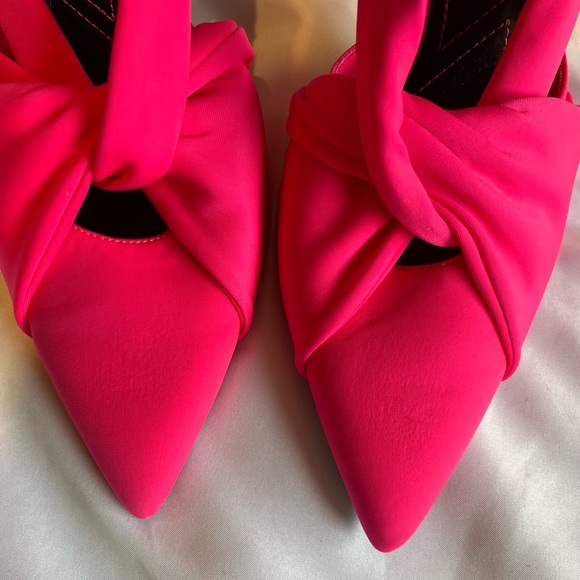 ZARA pink sling back pumps - Picture 6 of 7